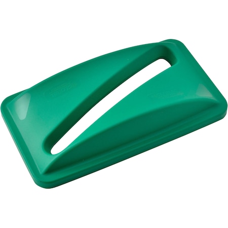Global Industrial Recycling Paper Lid, Green, Plastic, 20 W/Dia 261903GN